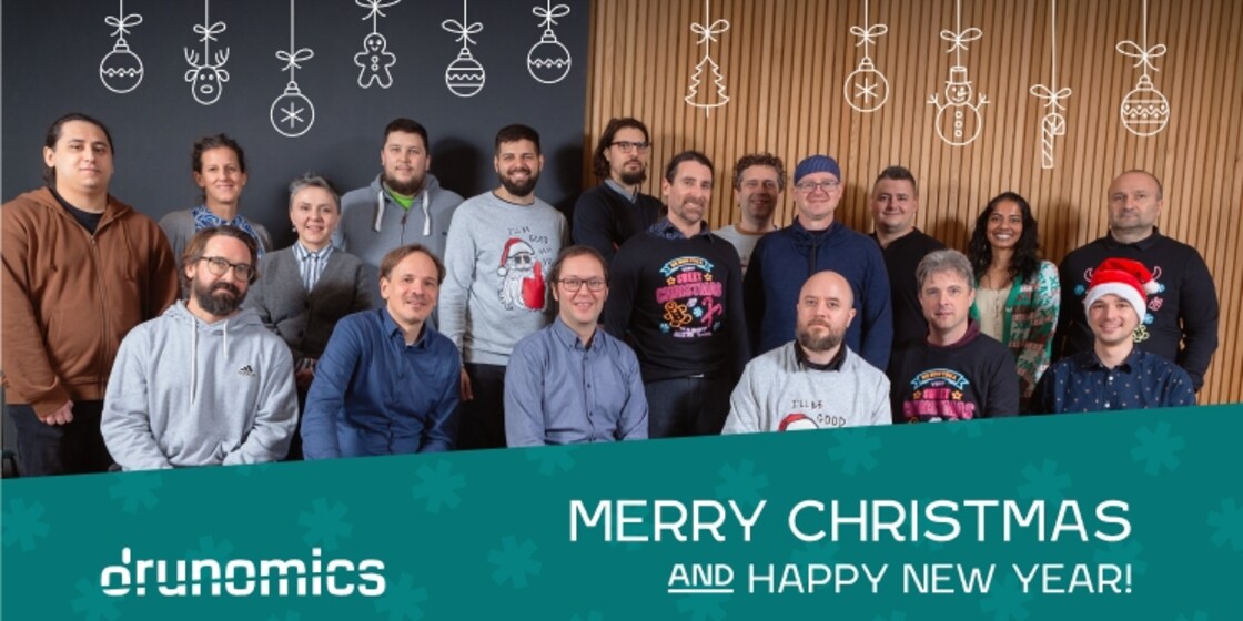 drunomics team with christmas gear