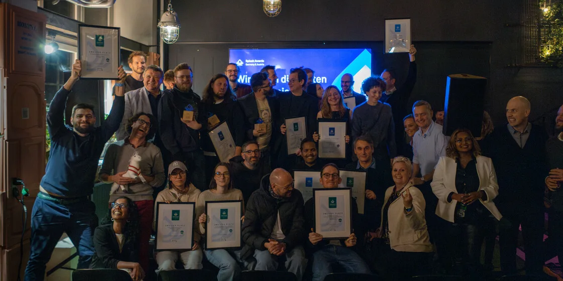 All winners at the Splash Awards 2024 in Berlin