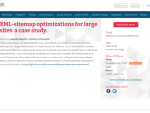 Drupalcon Prague Session