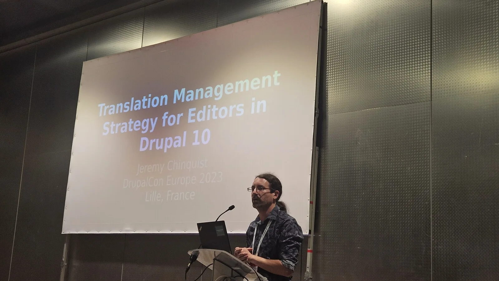 drupalcon session by jeremy on translation management