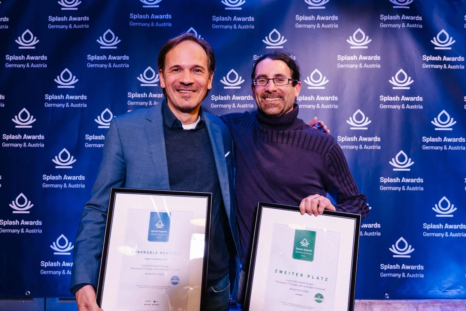 drunomics team at splash awards